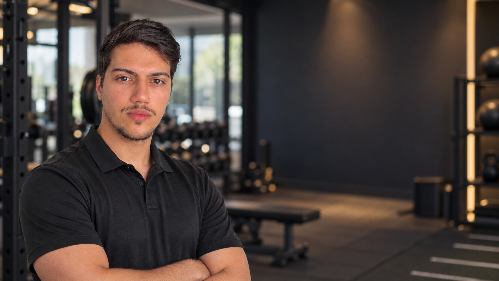 Luan Bastos, profissional de educação física